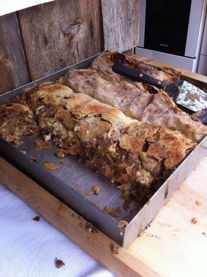 Grilled Sardines on the pier in Rovinj, Croatia